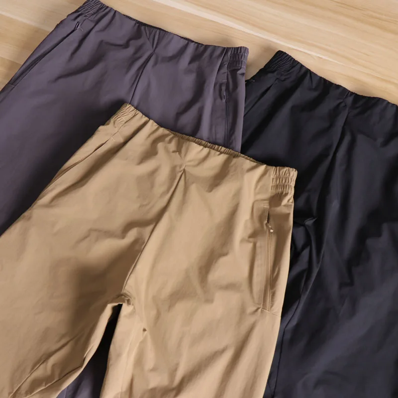 في الهواء الطلق خفيفة الوزن كوي جافة لينة ell الرجال عارضة السراويل الربيع الصيف مستقيم الساق الرياضية مريحة تنفس السراويل