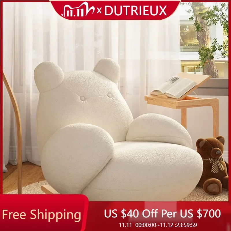 

Back Support Living Room Chair Modern Design Recliner Rocking Living Room Chair White Ergonomic Meuble Salon Home Decor