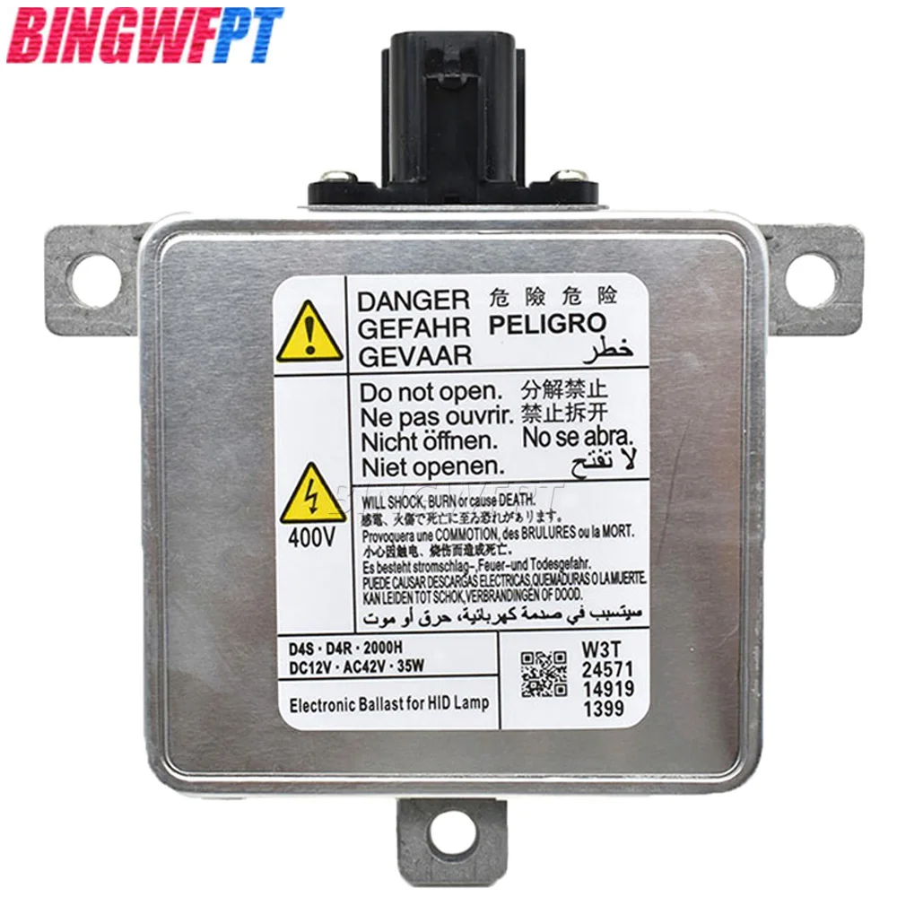 BINGWFPT D4S D4R Xenon Headlight HID Ballast Control Unit Module W3T21571 W3T23371 W3T24571 For Mitsubishi Mazda CX-5 CX-9