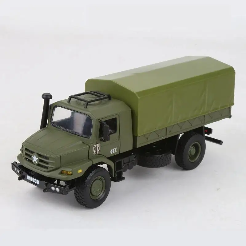 

1/36 Military Transportation Truck Toy Car Vehicle Diecast Miniature Model Doors Openable Collection Gift For Boy Children