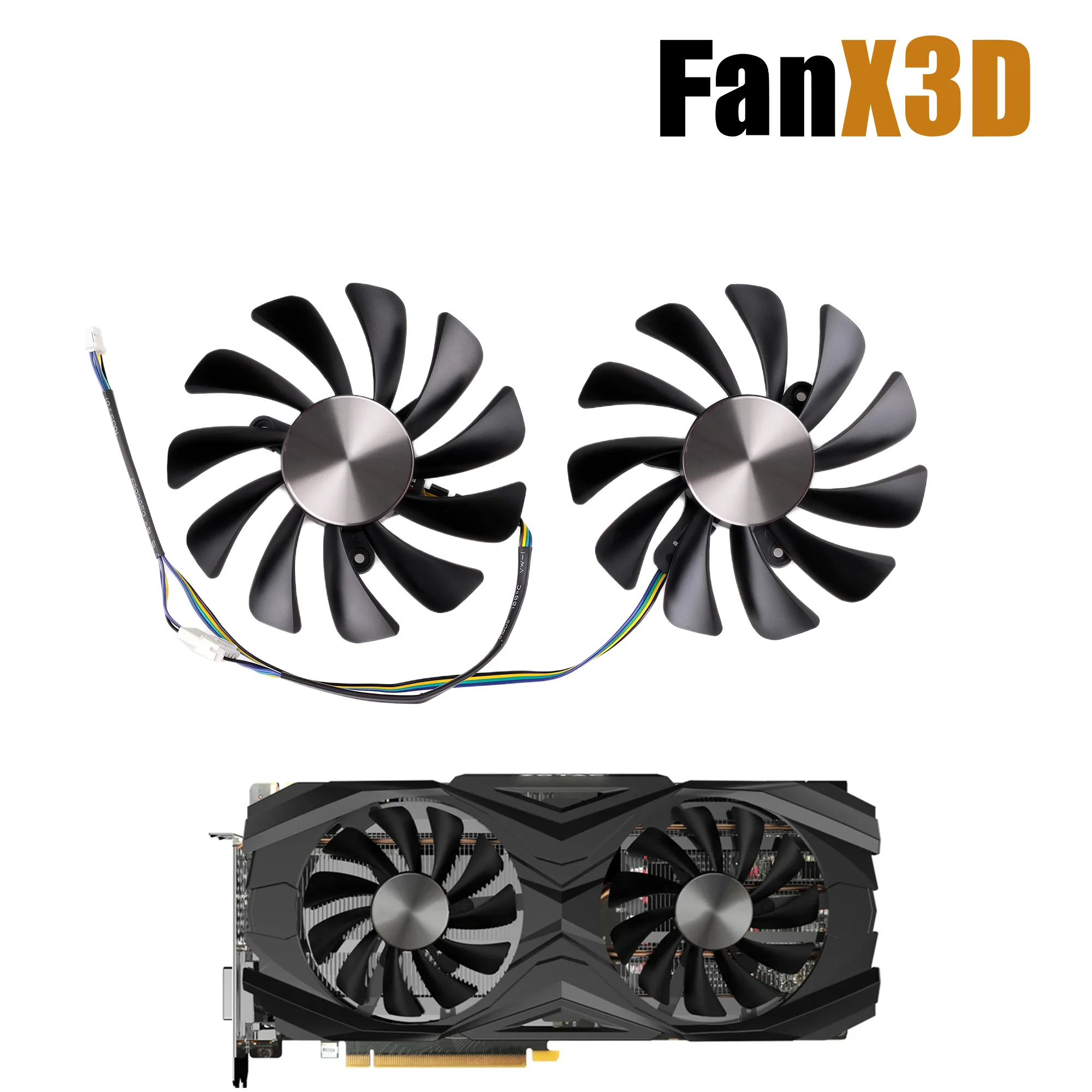 95MM Cooling Fan For ZOTAC GeForce GTX 1070 Ti 1080 Ti AMP Edition Graphics Video Card Cooler Fan