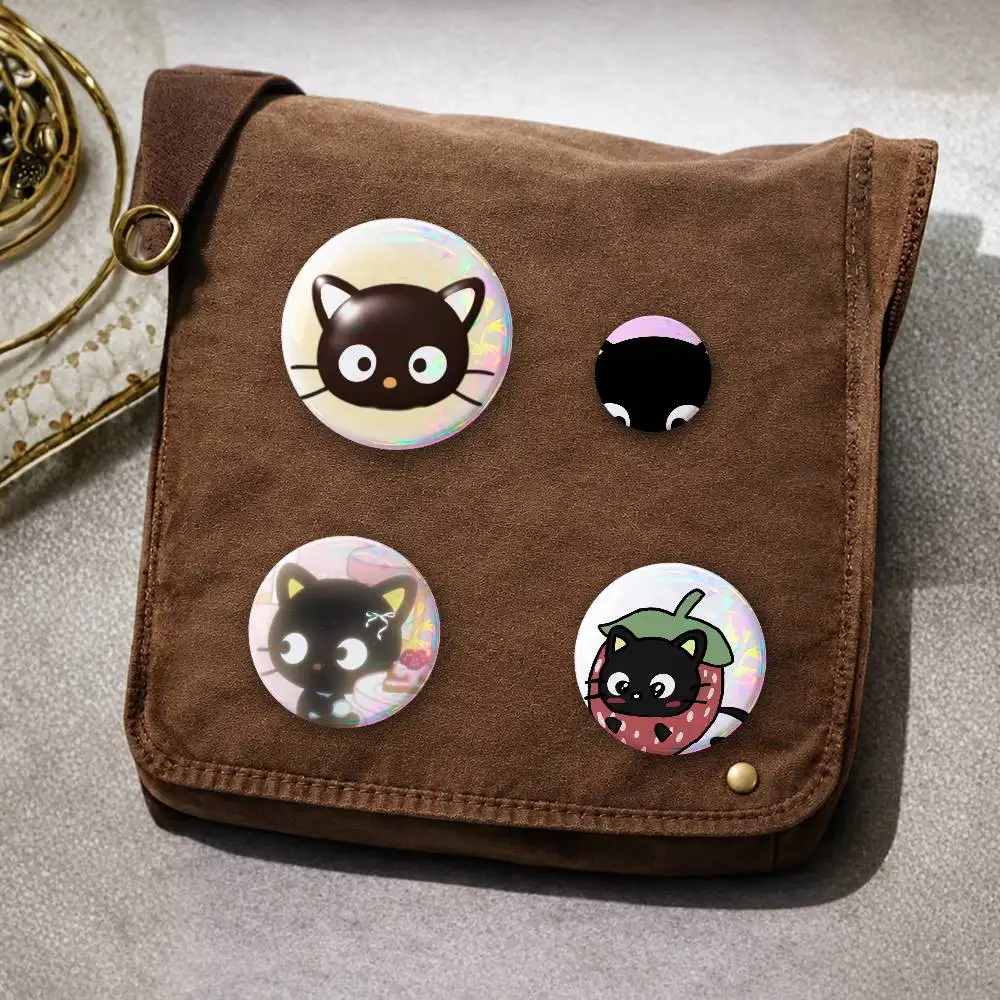 Art Chibi Cat C-Chococat Badge Creative Brooch Clothing Backpack Accessories Lapel Pin