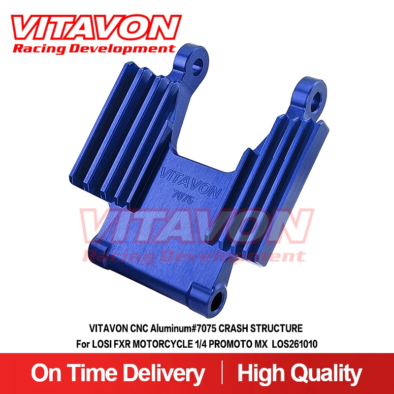 VITAVON CNC Aluminum#7075 CRASH STRUCTURE For LOSI FXR MOTORCYCLE 1/4 PROMOTO MX LOS261010