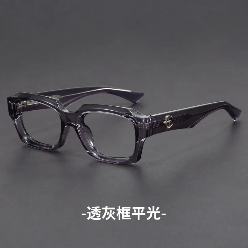 نظارات قراءة رجالية فاخرة عصرية مربعة سوداء عتيقة للنساء العدسات TR90 نظارات مكبرة Y2K عدسات طبية للنساء