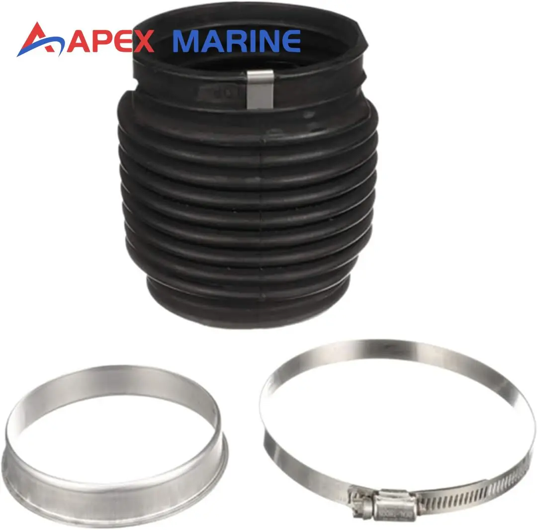 2 Sets U-Joint Bellows Kit 86840A05 86840A3 Fits MerCruiser Bravo 1 2 3 XR XZ Blackhawk Stern Drive Marine Transom Repair Parts