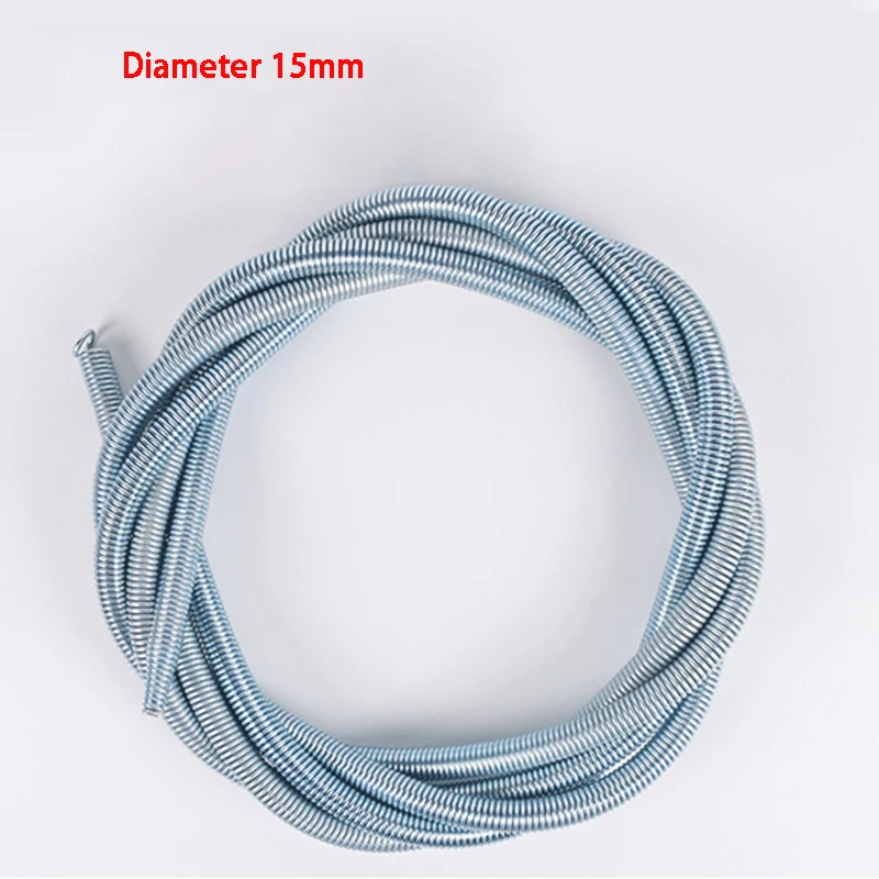 4M Inner Bending Spring Aircon Copper Tube Manual Pipe Bender Extended Bending Tool for HVAC Refrigeration Maintenance Repair