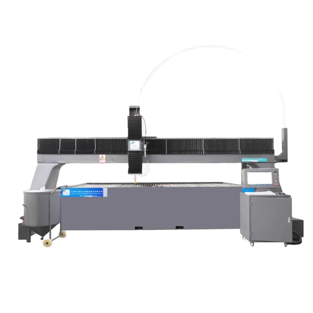 

Cnc Water Jet Cutting Machine for Stone Glass Metal Marble Cutting Waterjet Abrasive Cutting