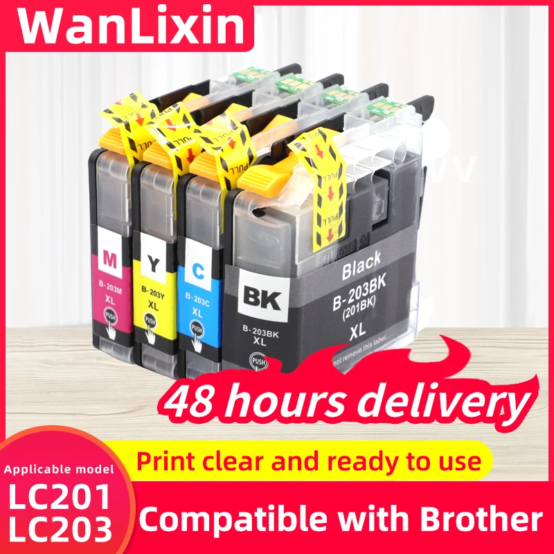 

Чернильный картридж LC201 LC203 XL для Brother MFC-J4320DW MFC-J4420DW MFC-J4620DW для MFC-J5620DW MFC-J5720DW Чернила для принтера