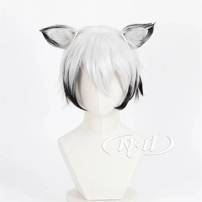 DY2025ND Von Lycaon Cosplay Wigs Game Zenless Zone Zero ZZZ Cosplay Hair Wigs for Comic Con Coser Halloween Party Synthetic Kane