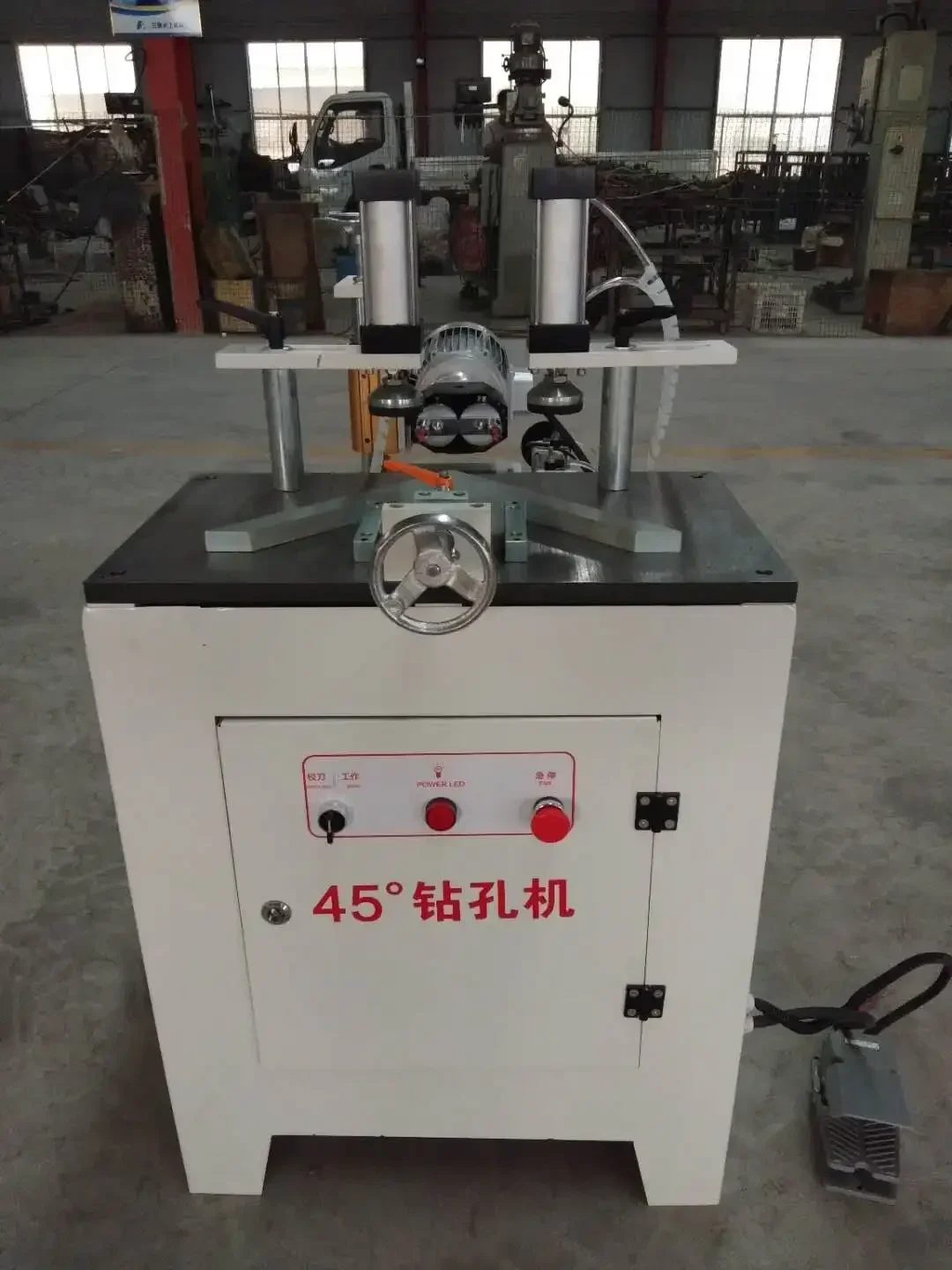 

Wood Pin Hole 45 Degree Drilling Machine Woodworking Mortise And Tenon Machine Horizontal Drilling Machine