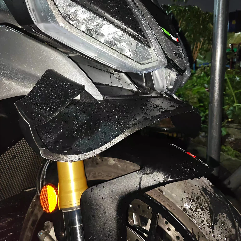For Aprilia Tuono V4 GP WING Front spoiler Lower spoiler lower lip DOWNFORCE NAKED FRONTAL SPOILERS Tuono V4 2021-2024