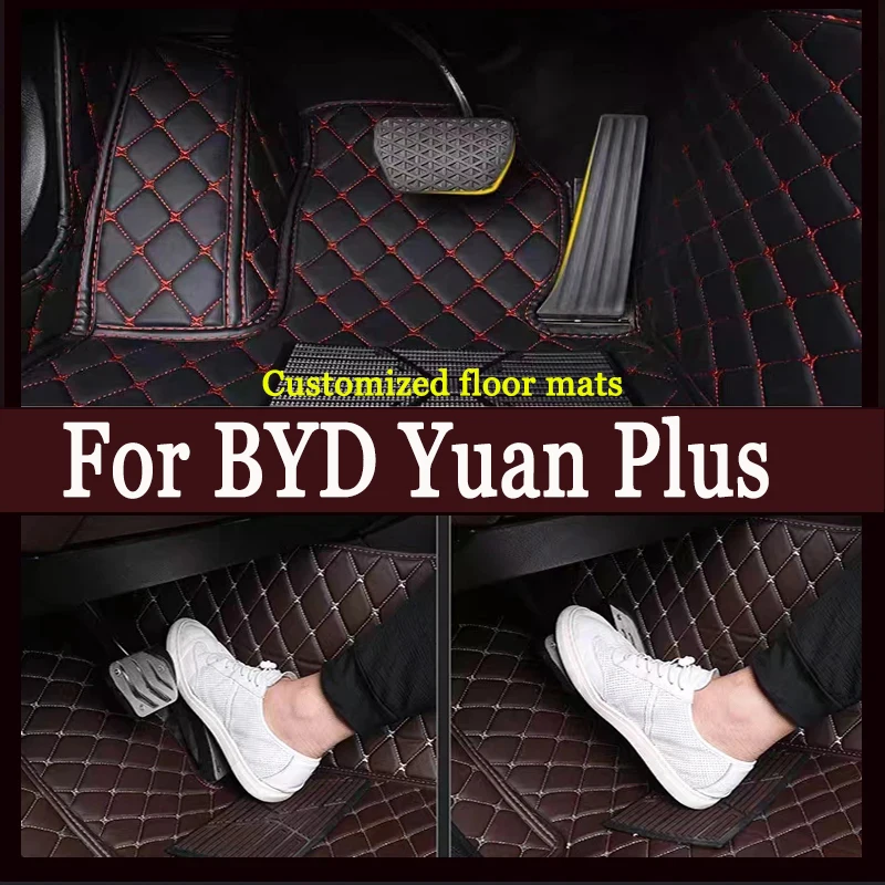 

Rear Trunk Floor Mat For BYD Yuan Plus Atto 3 2021~2023 Auto Non-slip Floor Mats Car Mat Car Mats Floor Car Accessories