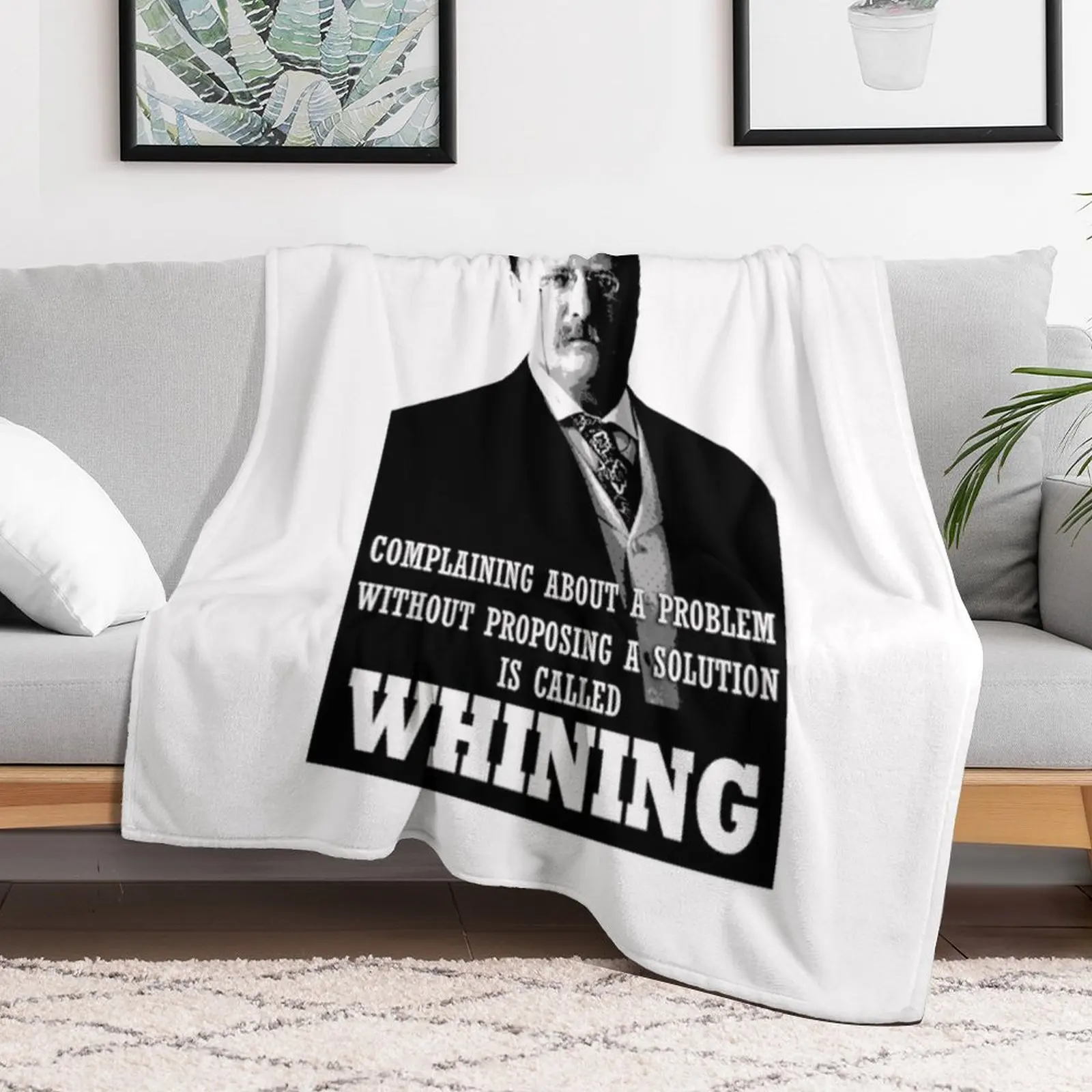 Teddy Roosevelt Throw Blanket Blankets Sofas Of Decoration Decorative Throw Blankets