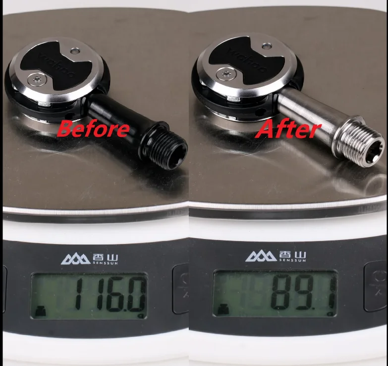 1pair/2pcs Ultralight J&L fit Wahoo SpeedPlay Titanium Pedal