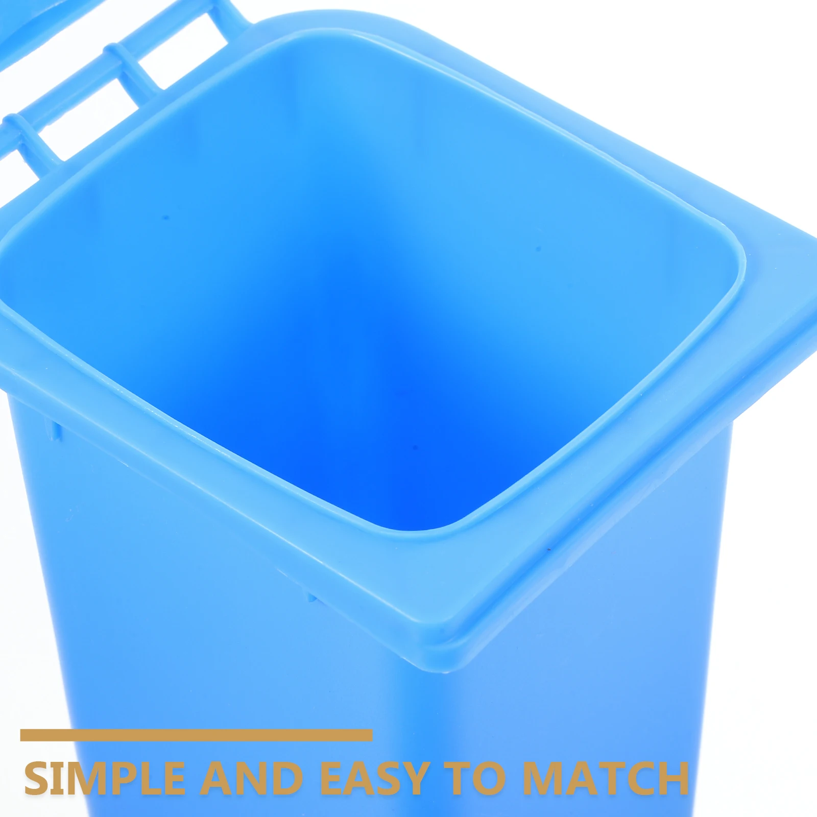 

2Pcs Desktop Trash Bin Mini Garbage Can Multi-Functional Storage Holder for Office Kitchen Tabletop Waste Container