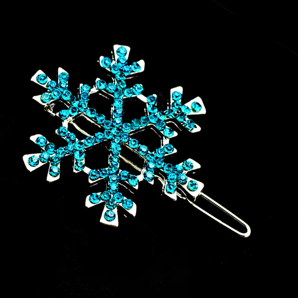 

6 Pcs Rhinestone Barrette Hair Clips Stylish Women Headwear Elegant Hair Accessories for Travel Daily Use Gift