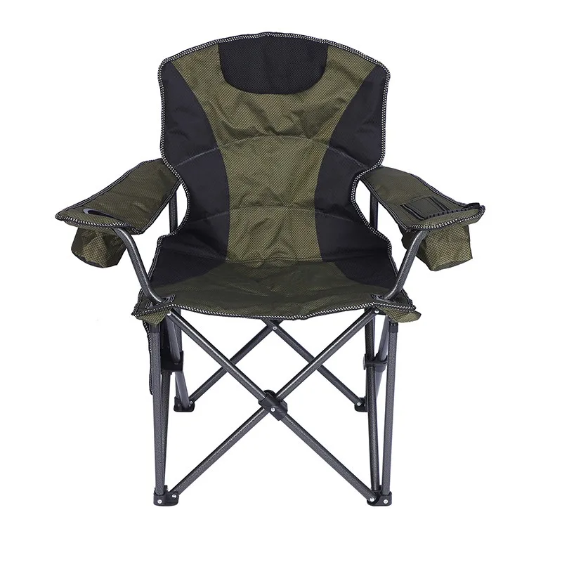 

Outdoor camping folding chair, portable heated leisure chair, thickened Oxford cloth beach chair