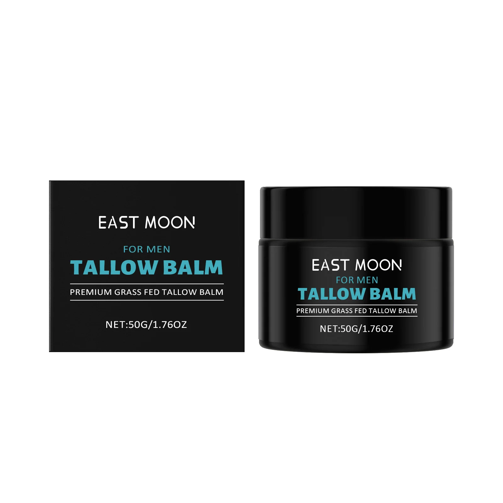 East Moon Men's Tallow Balm Firming Reduce Wrinkle Fine Lines Moisturizing No Greasy Irritation Brighten Skin Facial Care Cream