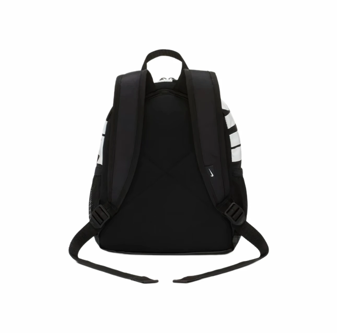 حقيبة ظهر من ألياف البوليستر مطبوعة بشعار Nike Sports and Leisure للنساء باللون الأسود BA5559-013