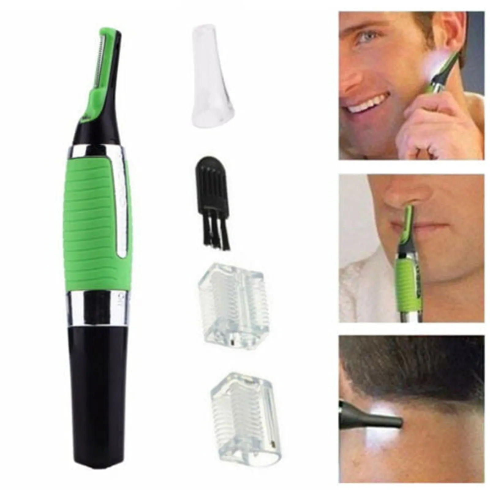 Eyebrow Trimmer, Ear and Nose Hair Trimmer for Men, Beard Trimmer, Professional Precision Detail Trimmer for Neckline & Facial