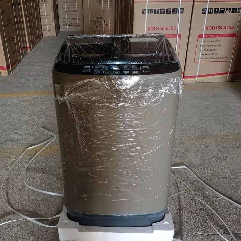 Fully Automatic Washing and Dehydrating Washing Machine Large Wash Cloth Machine for Home 110V Full English 12KG Electric