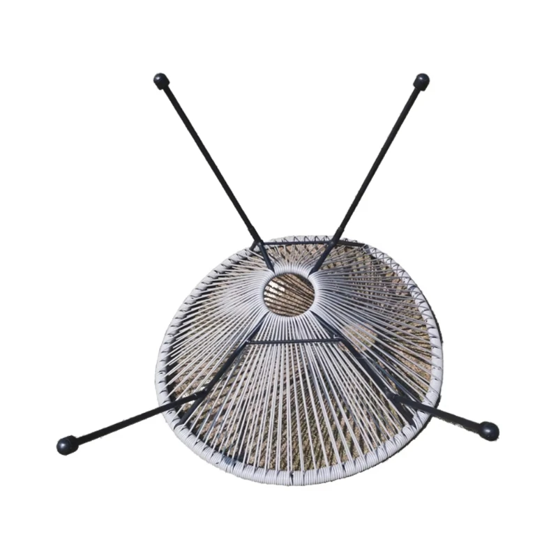 

Modern Terrace Leisure Egg Chair Furniture Outdoor Rope Willow Chair