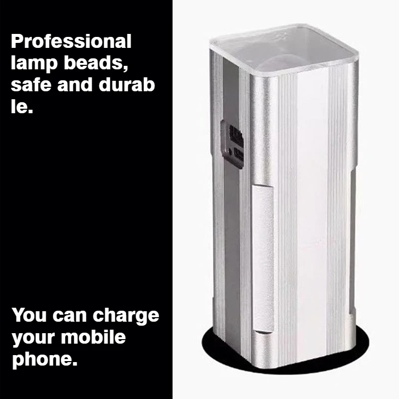 USB Interface Portable Wall Grinding Acceptance Artifact LED Flashlight  Decoration Long Life Leveling Lamp