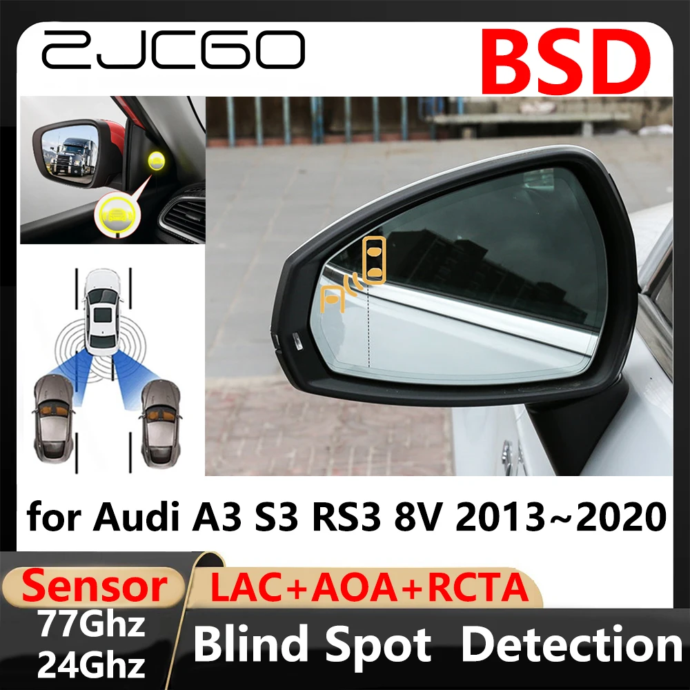 

BSD Blind Spot Detection Lane Change Assisted Parking Driving Warnin for Audi A3 S3 RS3 8V 2013~2020