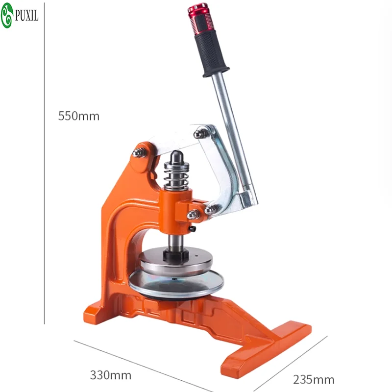 Manual Round Sample Cutting Machine Textile Fabric Sampling Knife High-Precision Sample Cutting Tool 100CM2 Alloy Cutter Head