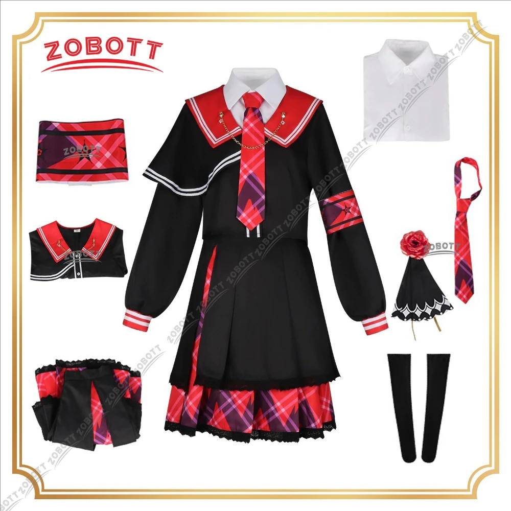 

Mahou Shoujo Majo Saiban Nikaido Hiro Cosplay Clothes Magical Girl Witch Trial Anime Performance Suit Halloween Carnival Outfit