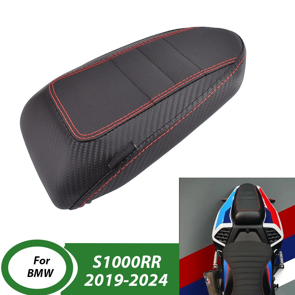 

Motorcycle Front Rider Rear Solo Seat Cushion For BMW S 1000RR 2019-2025 2024 S1000 RR S1000RRR Driver Passenger Seat ﻿