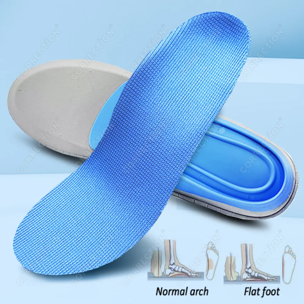 arch support orthopedic shoes sole insoles for flat feet orthotics insoles correction running sneaker comfortable feet cushion