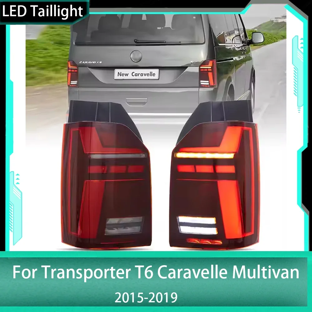 Upgrade Full LED Rear Lamp Rear Light for VW Transporter T6 Caravelle Multivan 2015-2019 Taillight Tail Light Accessories