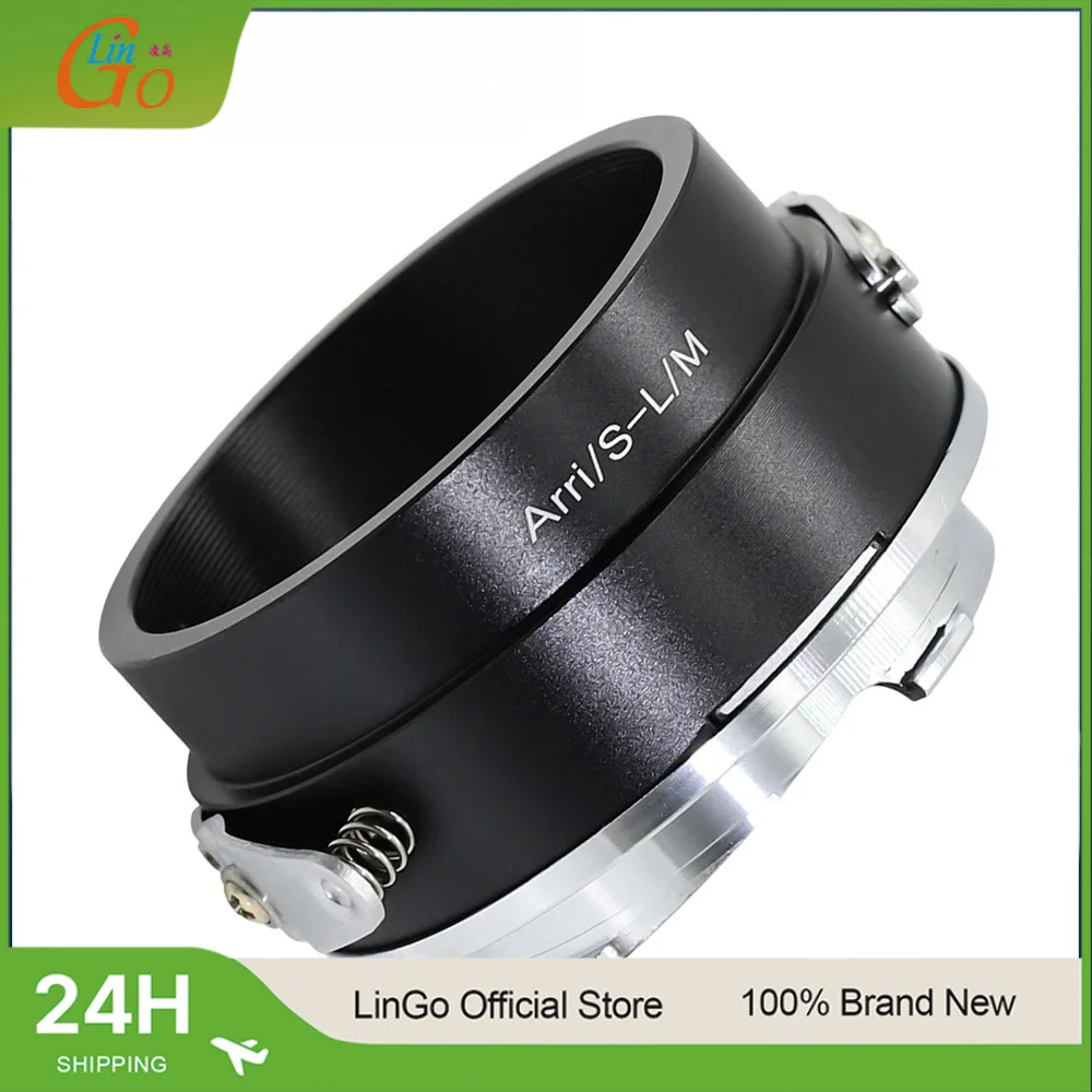 Lin Go Mount Adapter Ring For ARRI/S-L/M, Adapter For Arriflex Standard /For ARRI-S to For Leica M Mount Camera Adapter Ring