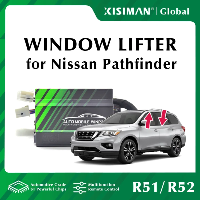 

Car Power Window Closer For Nissan Pathfinder R51 R52 Windows Roll Up And Down Automatic Window Lifter Close Accessories