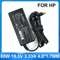 19.5V 3.33A 65W Laptop Adapter Charger 4.8*1.7mm For HP 430 4330s 4415s 4230s 4410s 4311s dv1000 dv1003 dv1004 Power Supply