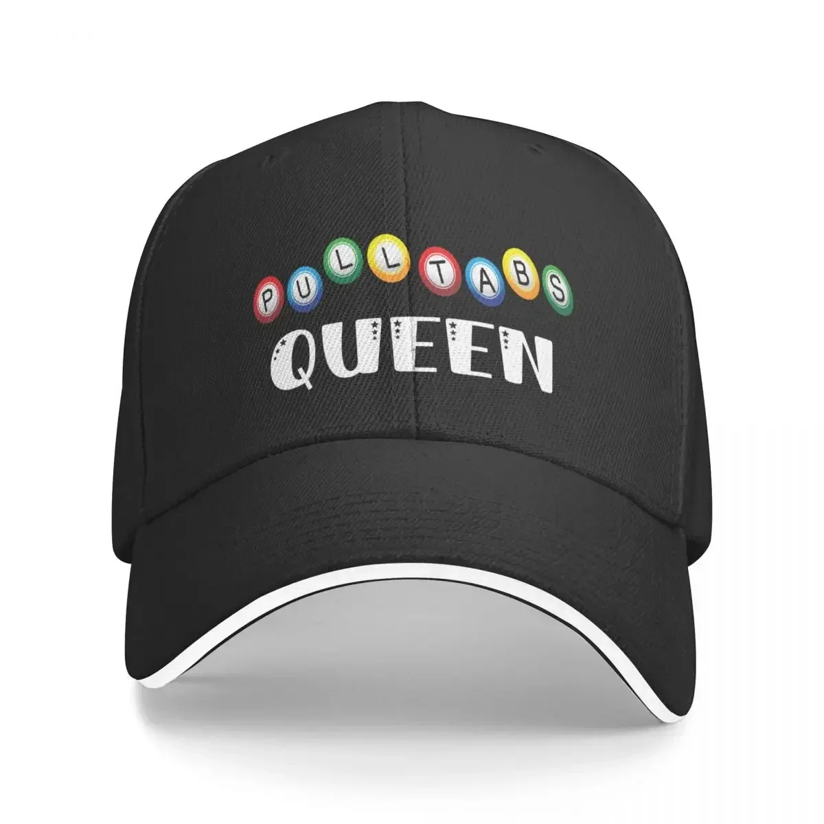 Pull Tabs Queen. Bingo Addict. Baseball Cap Golf Cap Dropshipping Thermal Visor sun hat Hats Man Women's