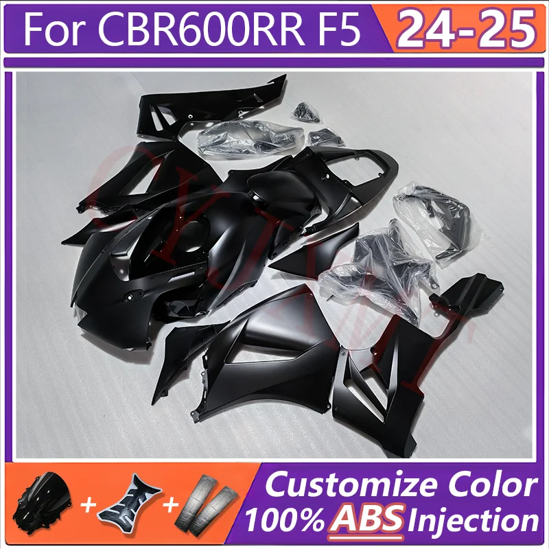 

Matte Motorcycle Fairing Kits for CBR 600 RR CBR600 F5 2024 2025 Full Body Fairings CBR600RR 600RR 24 25 Bodyframe Plastic Shell