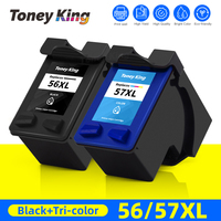 Compatible For HP56 57 Refillable Ink Cartridge for HP 56 57 XL PSC 4200 1110 1205 1210 1215 1219 1315 1340 1350 2210 Printer