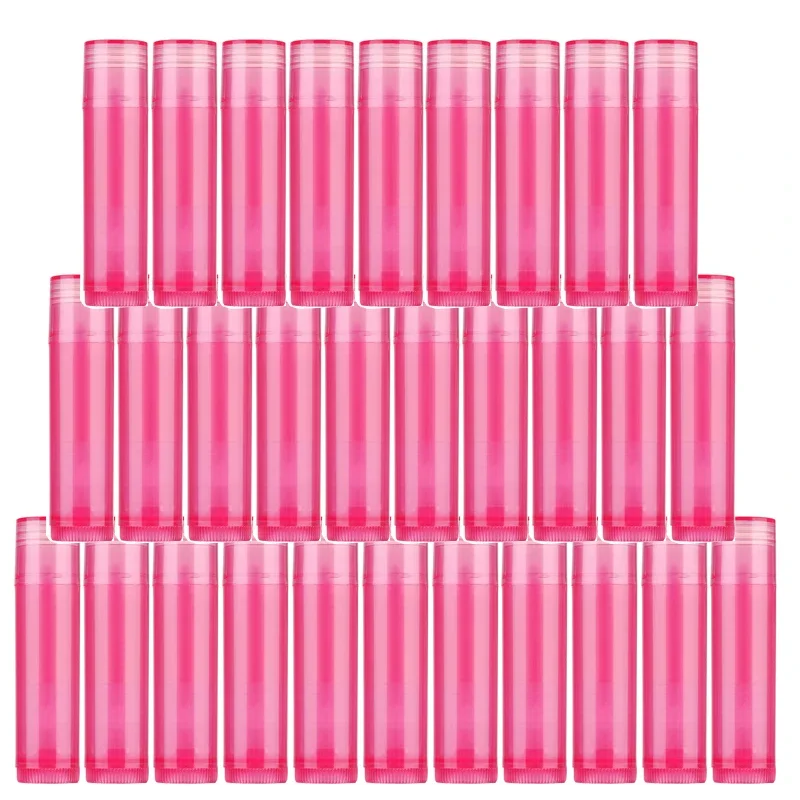 50set 5ml 5g tubi vuoti per lucidalabbra contenitori cosmetici vuoti barattoli per rossetto contenitore per tubi per balsamo per strumenti di trucco da viaggio