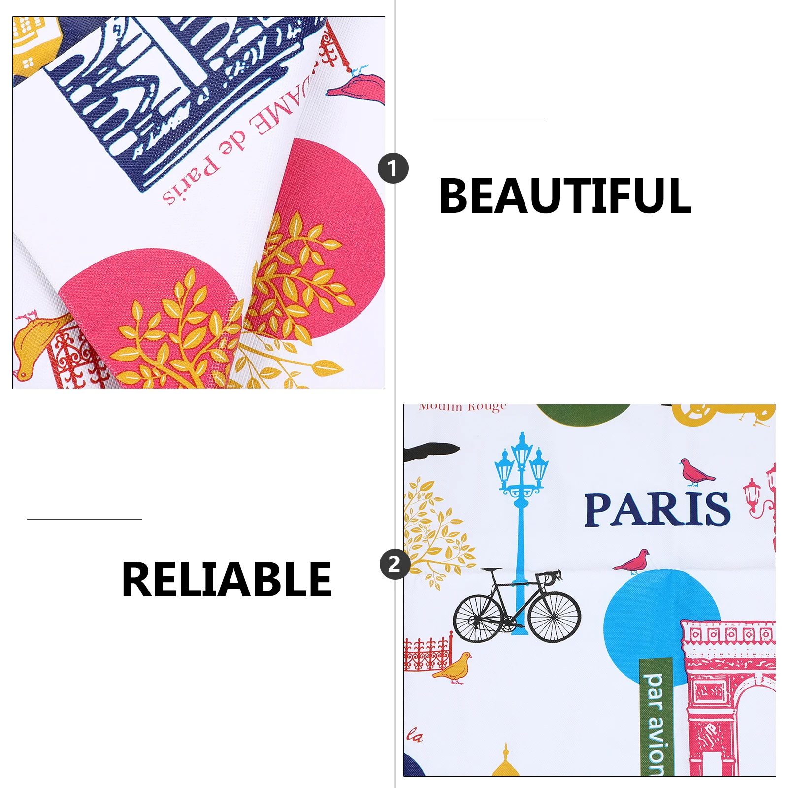 

Waterproof Table Mat For Kids Painting, France Pattern Children Drawing Tablecloth, Washable Floor Cover For Craft