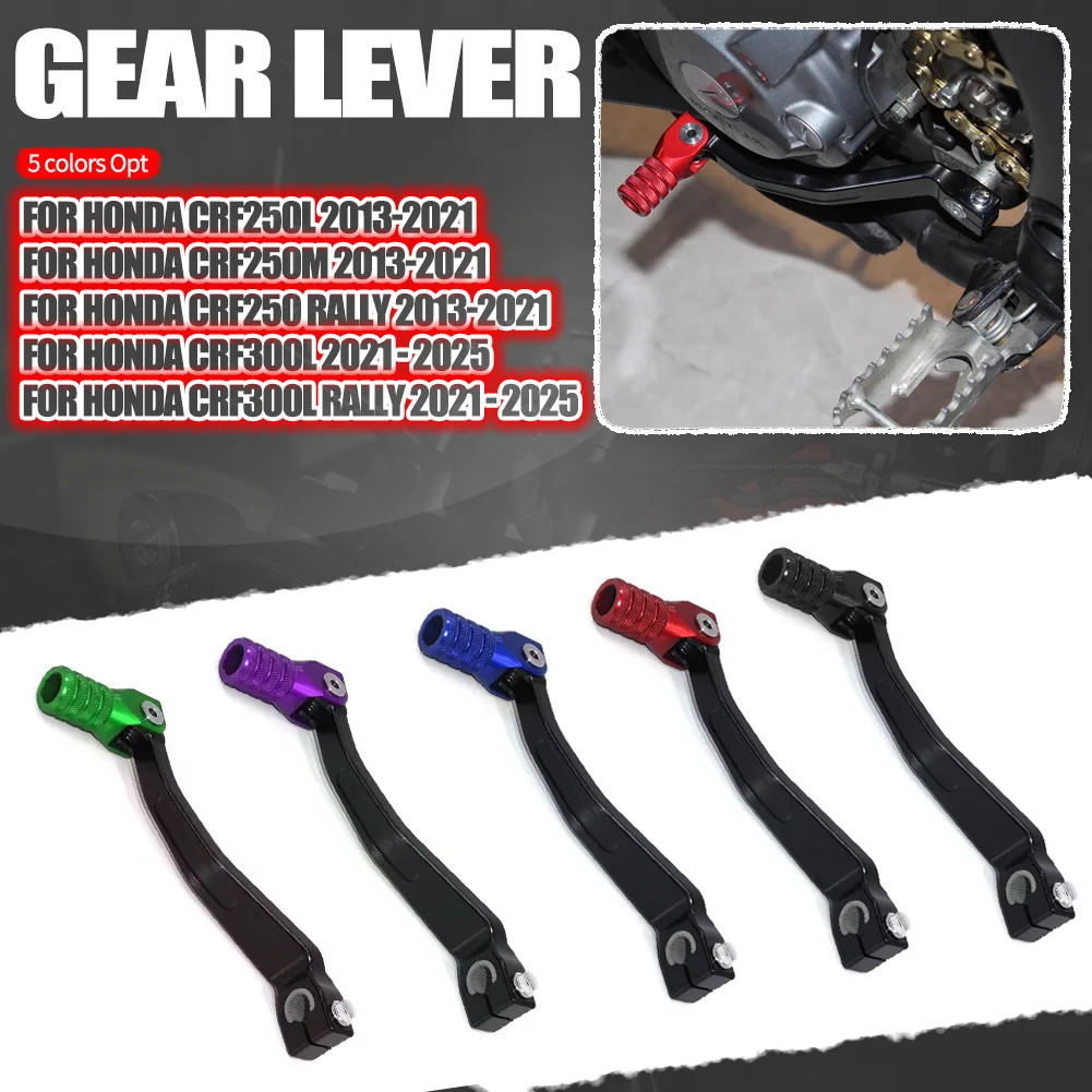 

For Honda CRF300L CRF 300 L 2024 2025 CRF250L CRF 250 L CRF300 CRF250 Rally 2021 Gear Shift Lever Gear Shifter Pedal Shifter Rod