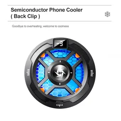 SL18 TEC Cooler Magnetic phone cooler with temperature display for iPhone Android phone tablet game cooler cooling fan