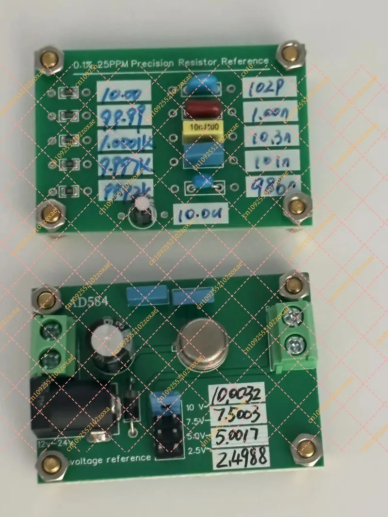 AD584 Voltage Reference Board, 25PPM Resistor Reference Module for Multimeter Calibration