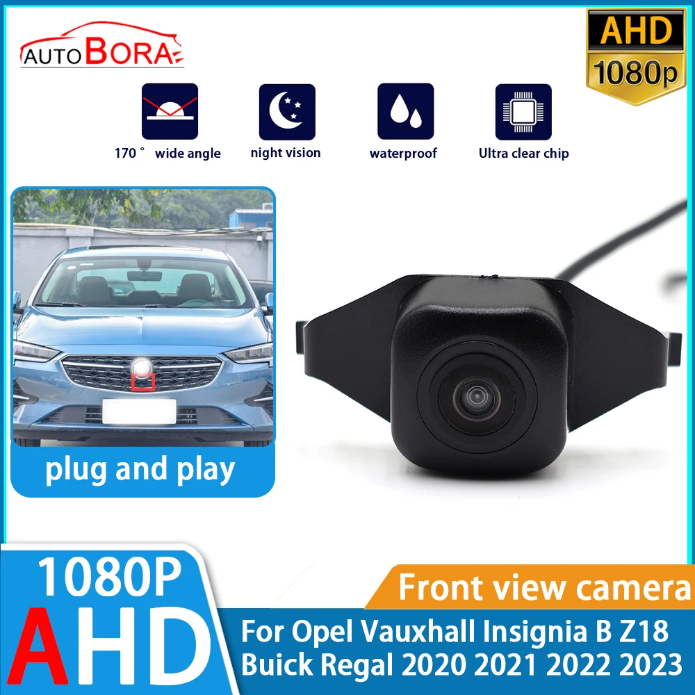 ZhuCamX Ultra Clear Night Vision LOGO Parking Front View Camera For Opel Vauxhall Insignia BZ18 Buick Regal 2020 2021 2022 2023