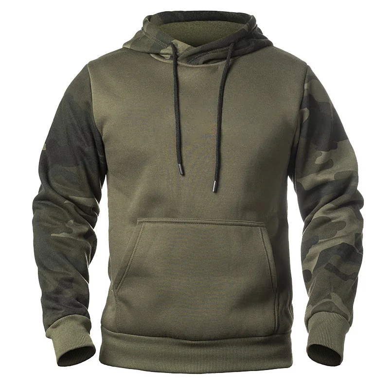Fashion men\'s Autumn Winter Casual Hoodie Outdoor Camouflage Printed Pullover Hoodie Street Loose Design Harajuku men\'s Hoodie