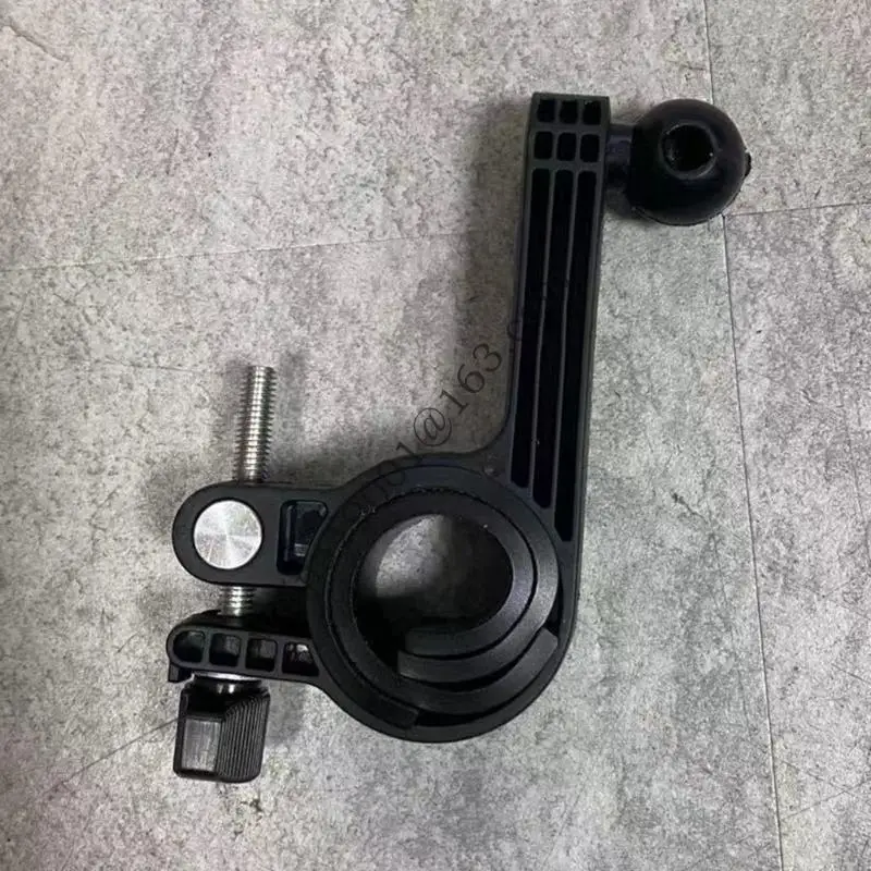Upgrades Handlebar Clamp Mount Base Mount Adapter Plastic Handlebar Clamp Mount Base for 17mm Ball Socket Devices