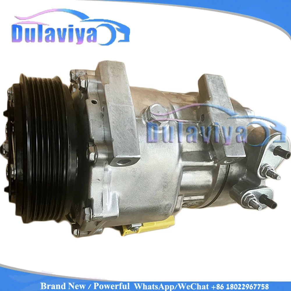 

7V16 AC Compressor For Lancia Fiat Scud Peugeot 406 607 807 Citroen C5 C8 xsara 9645440480 71793792 9686061780