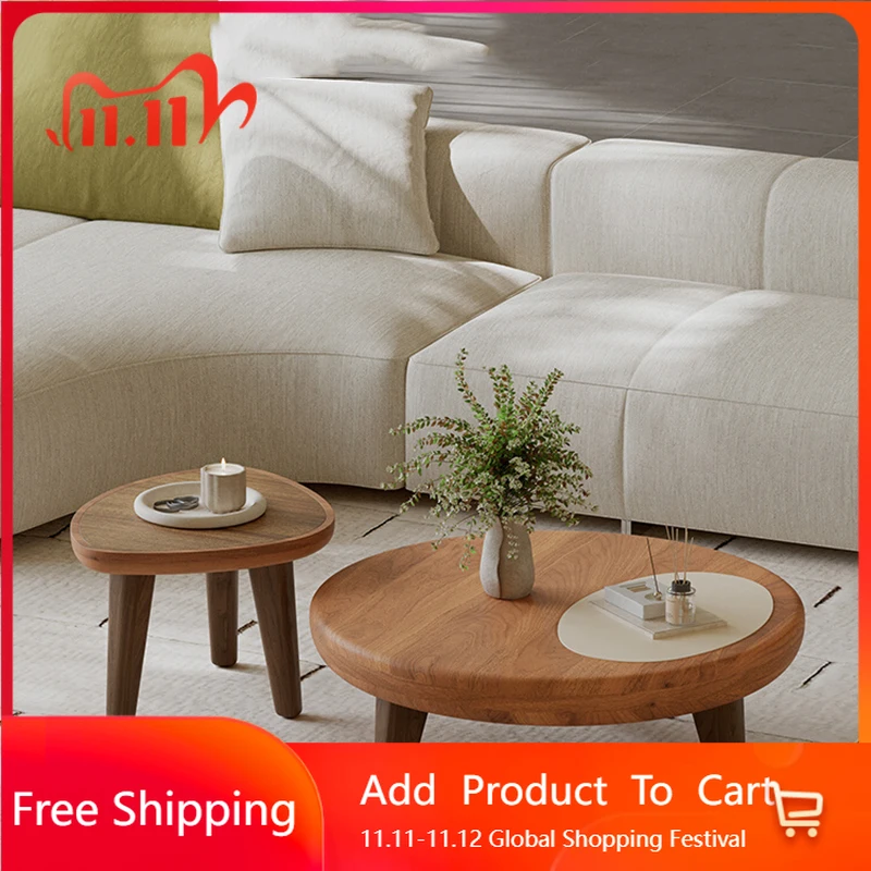 

Living Room Solid Wood Coffee Table Storage Modern Luxury Nordic Coffee Table Simple Unique Mesas De Centro Para Sala Furniture