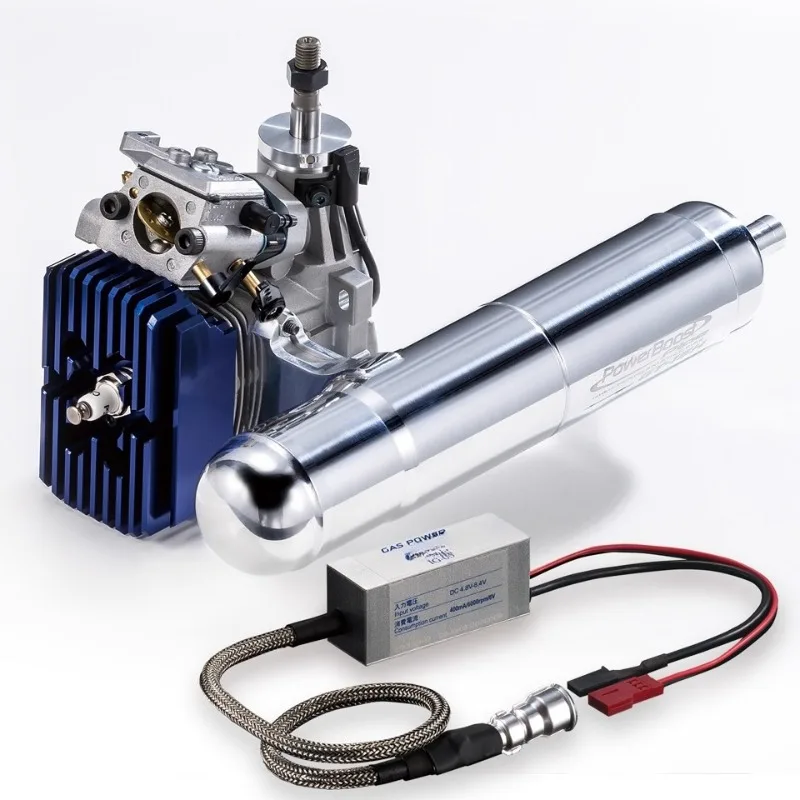 Aircraft Model Helicopter Engine GT15HZ II 700-class Metal Engine Model Including Exhaust Pipe Engine Model Toy